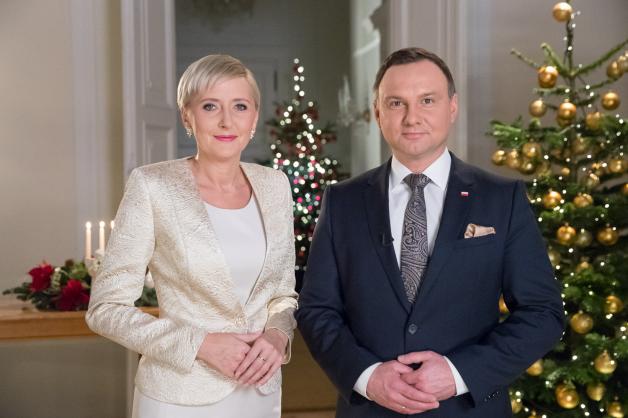 [VIDEO] Świąteczne życzenia od Pary Prezydenckiej